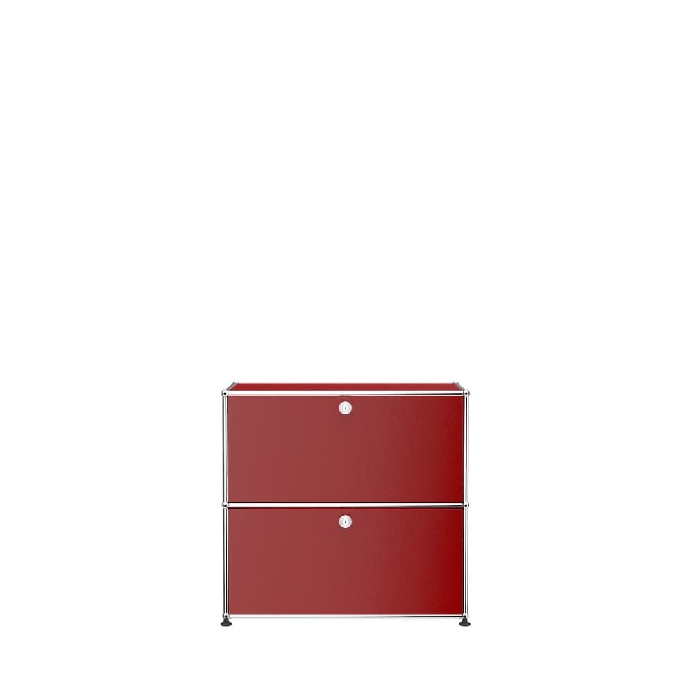 USM Haller Credenza C1A18 storage USM Ruby Red