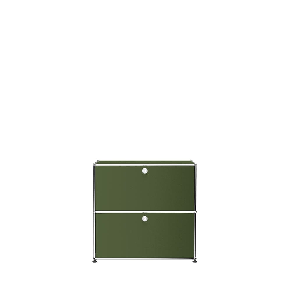 USM Haller Credenza C1A18 storage USM Olive Green