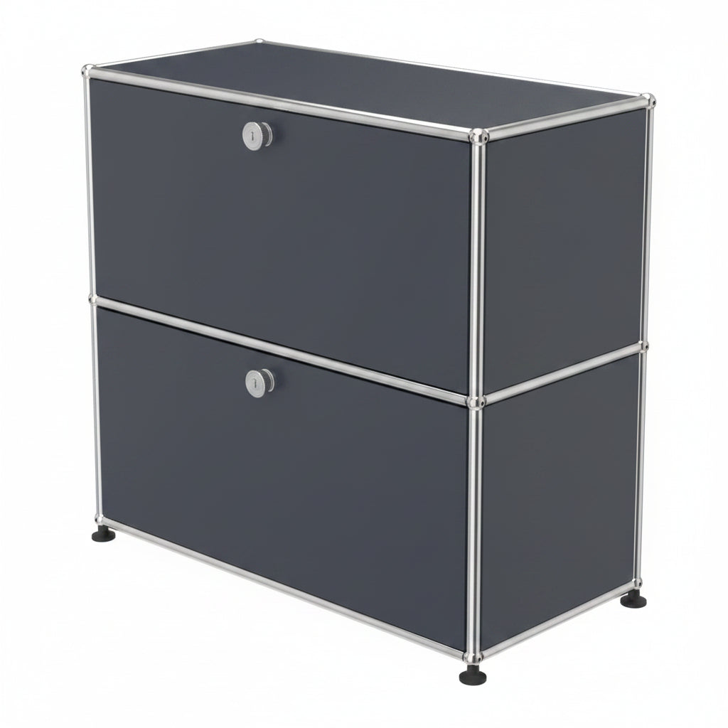 USM Haller Credenza C1AF storage USM Anthracite Grey