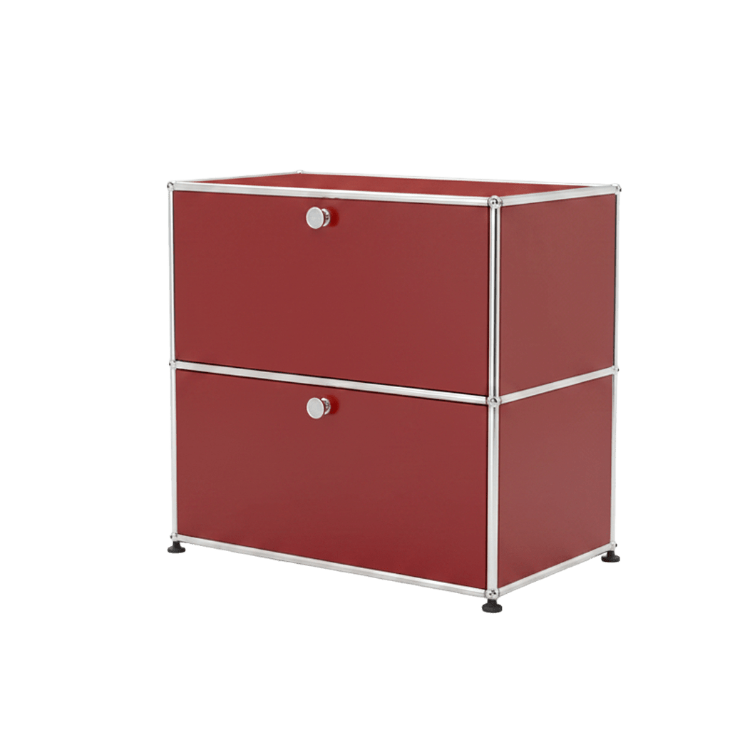 USM Haller Credenza C1A18 storage USM Ruby Red