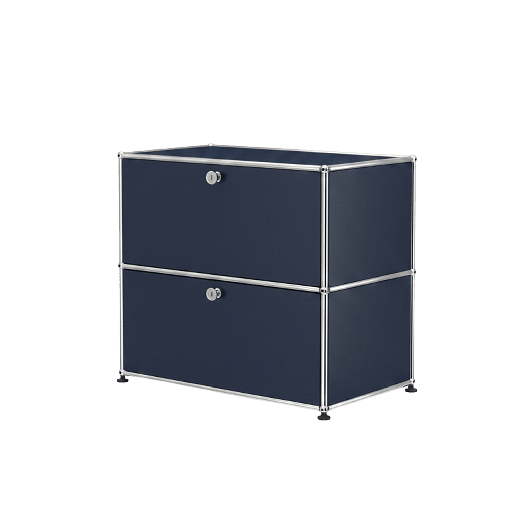 USM Haller Credenza C1A18 storage USM Steel Blue