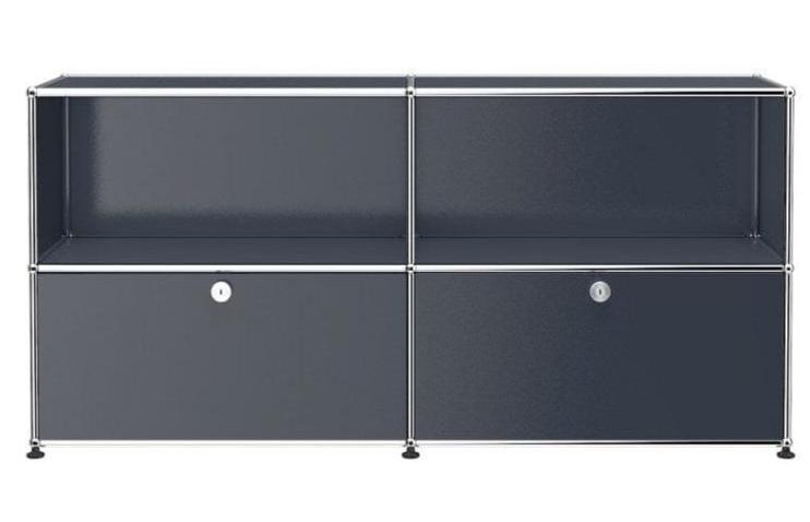 USM Haller Credenza C2AF office USM Anthracite Gray
