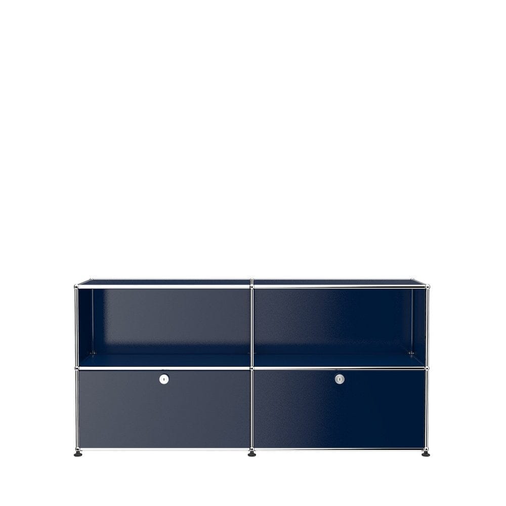 USM Haller Credenza C2AF office USM Steel Blue