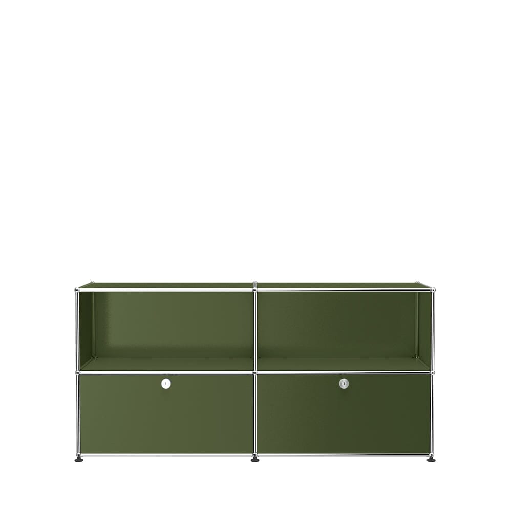 USM Haller Credenza C2AF office USM Olive Green