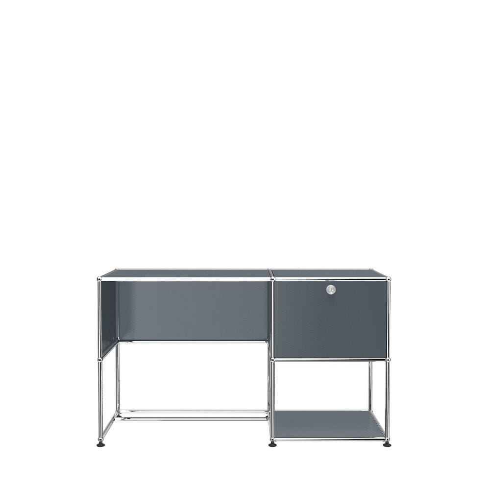USM Haller Custom Desk Unit A storage USM Mid-gray