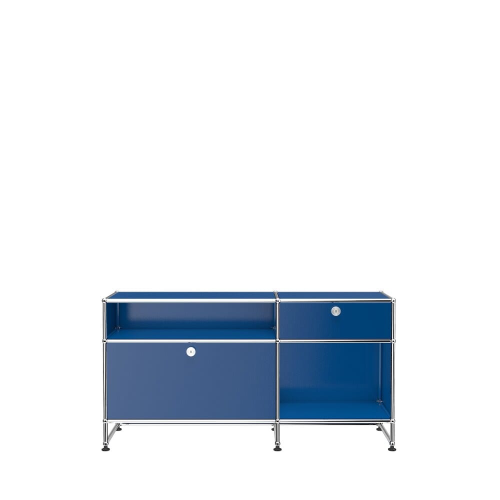 USM Haller Media O3 storage USM Gentian Blue
