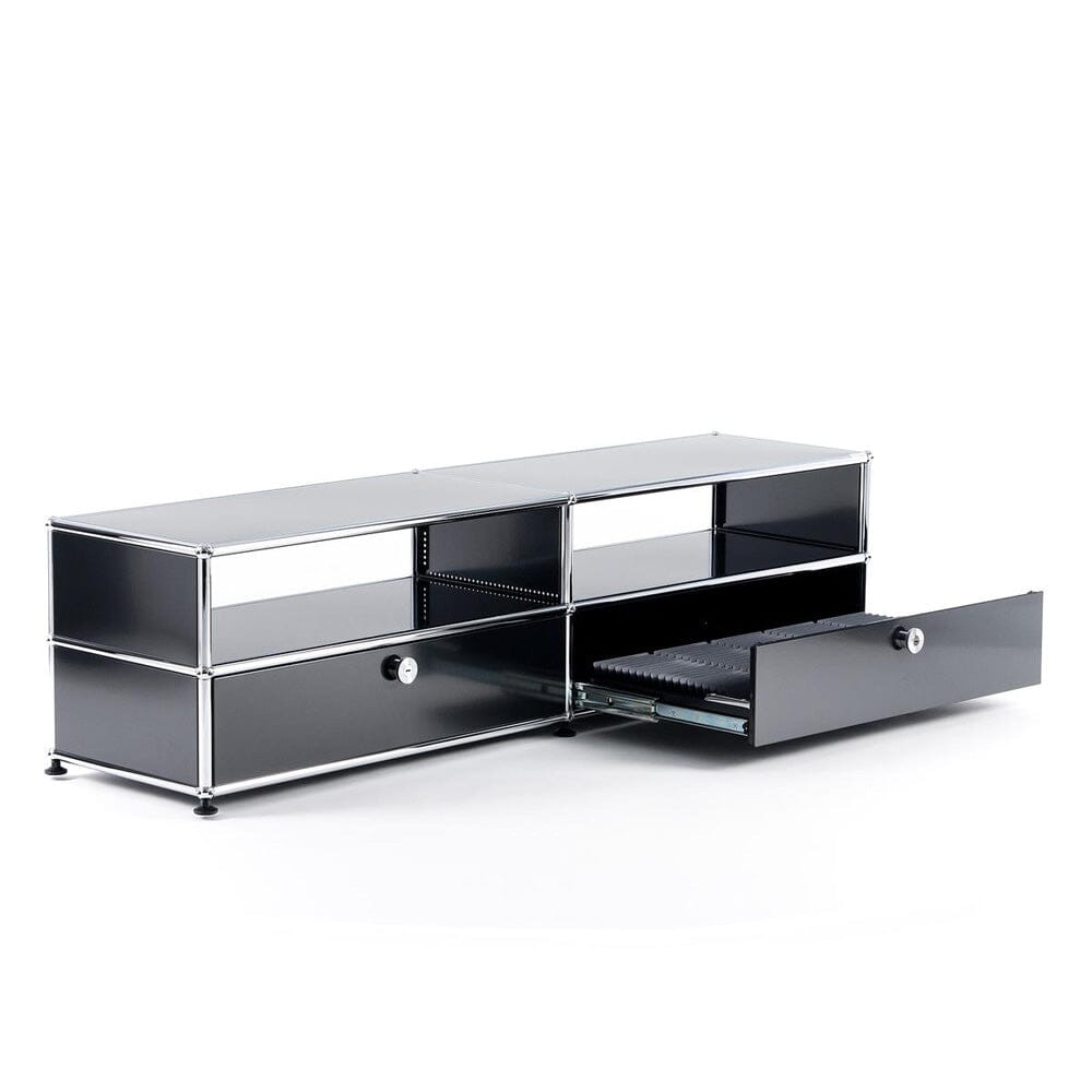 USM Haller TV Media with Extension Drawers storage USM