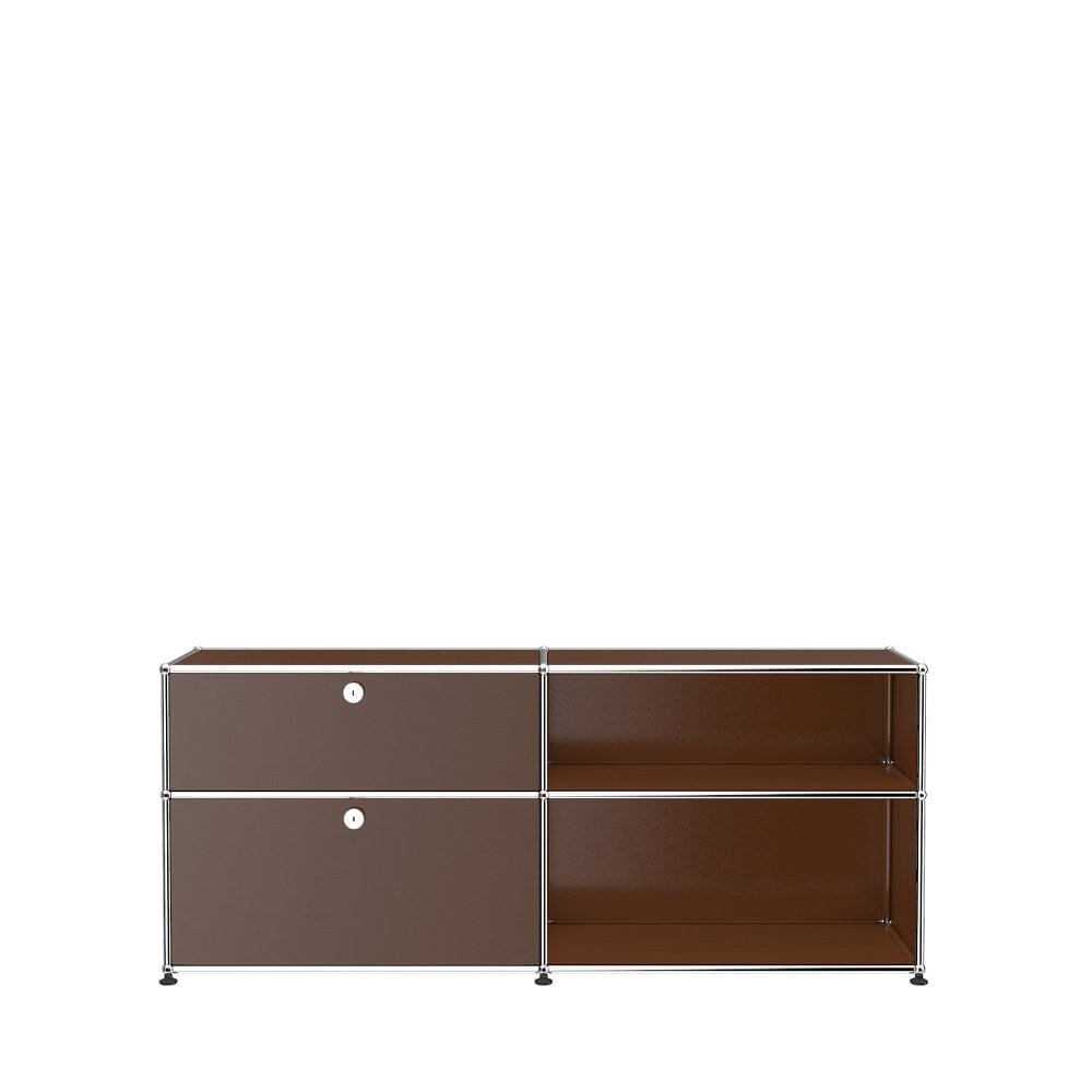 USM Haller Mid- Credenza DF storage USM USM Brown