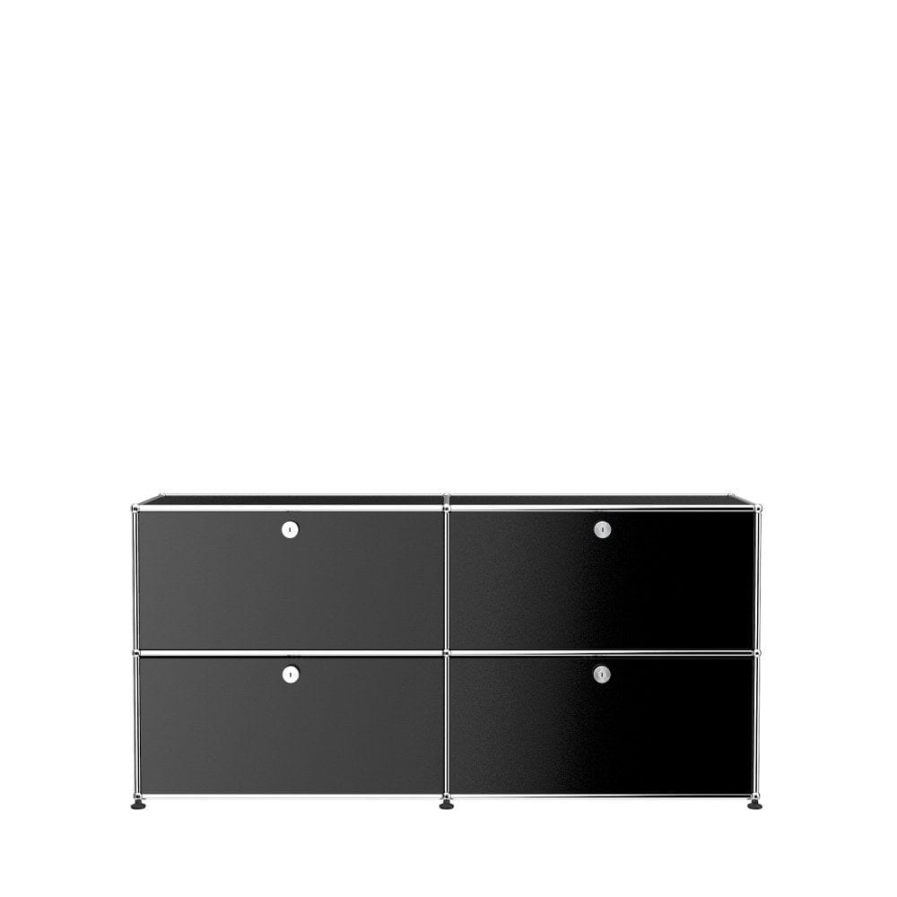 USM Haller Modern Credenza E2F storage USM Graphite Black