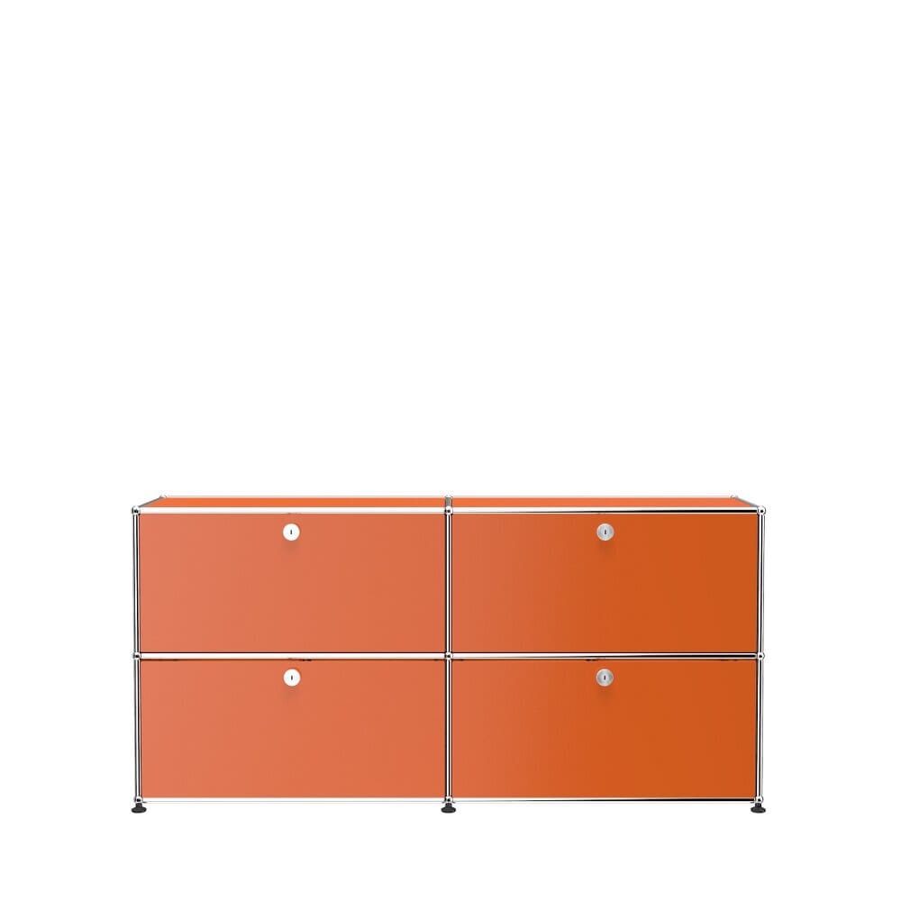 USM Haller Modern Credenza E2F storage USM Pure Orange