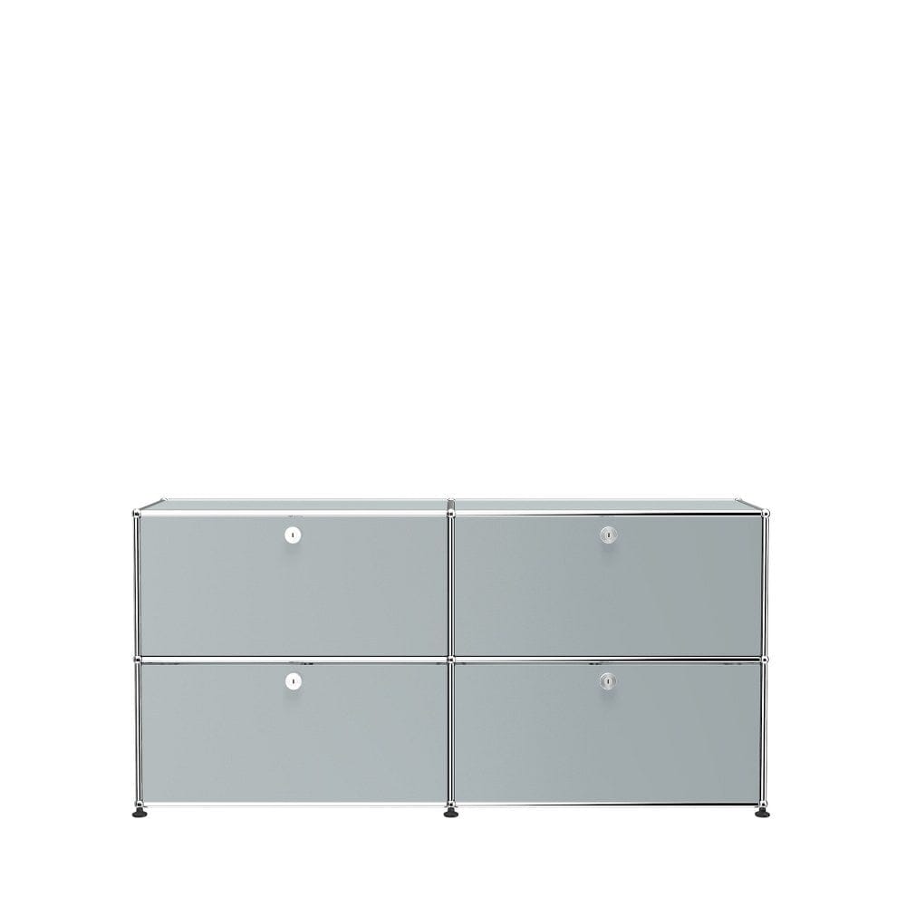 USM Haller Modern Credenza E2F storage USM Silver