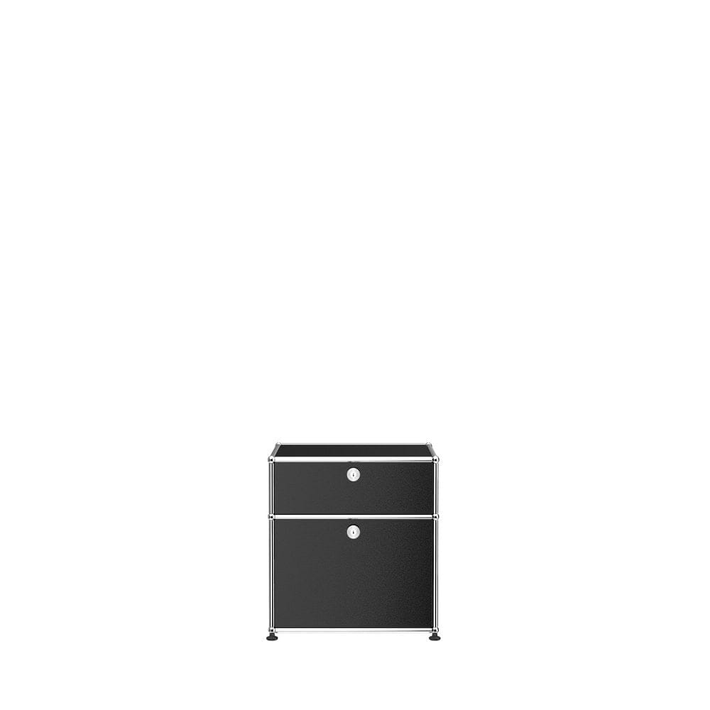 USM Haller Nightstand P1 storage USM Graphite Black