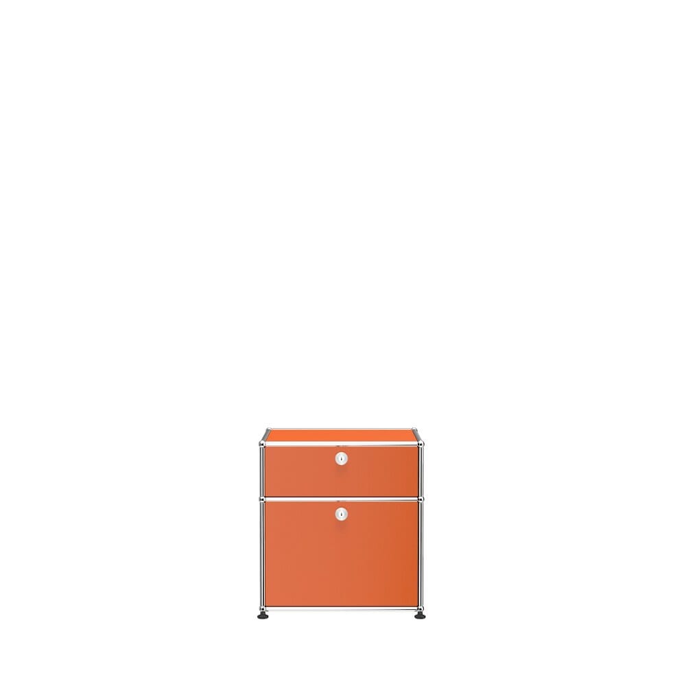 USM Haller Nightstand P1 storage USM Pure Orange