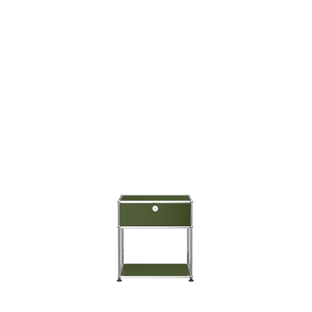 USM Haller Nightstand P2 storage USM Olive Green