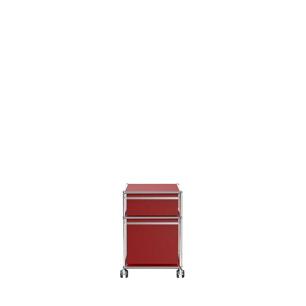 USM Haller File Pedestal M office USM Ruby Red