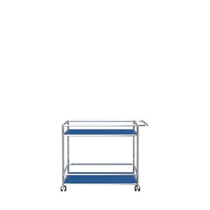 USM Haller Serving Cart L18 Carts / Trolleys USM Gentian Blue 