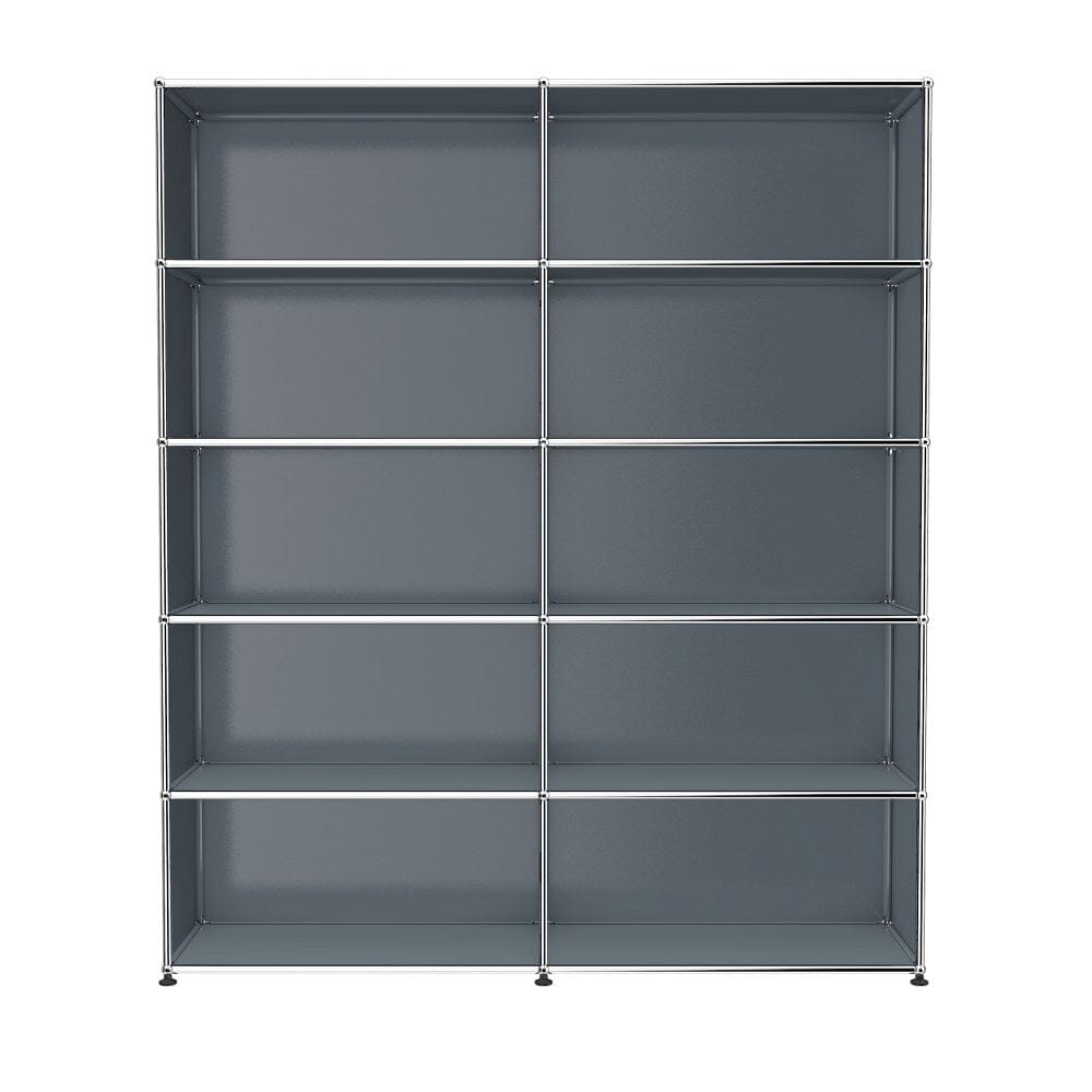USM Haller Shelving H2 office USM Mid-gray