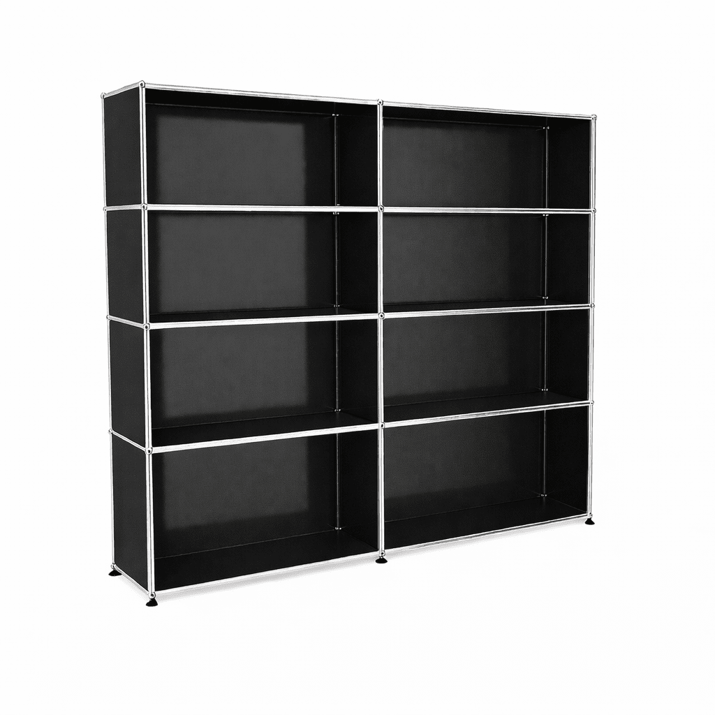 USM Haller Shelving H2 office USM Anthracite Gray