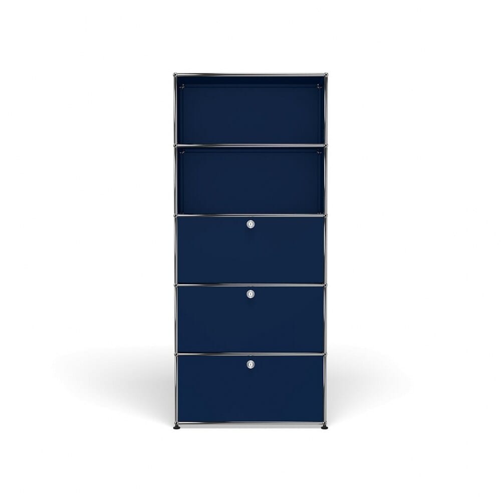 USM Haller Shelving Q118 storage USM Steel Blue