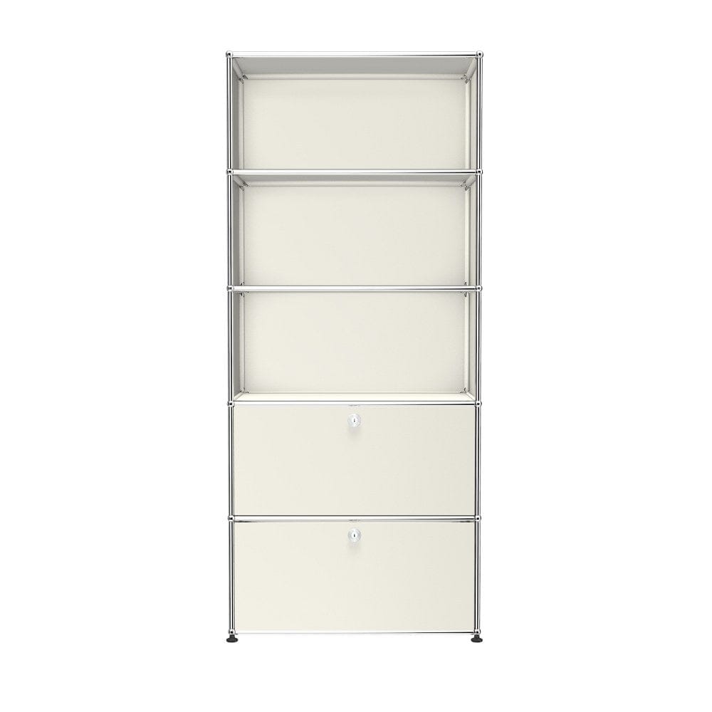 USM Haller shelving R1 office USM Pure White