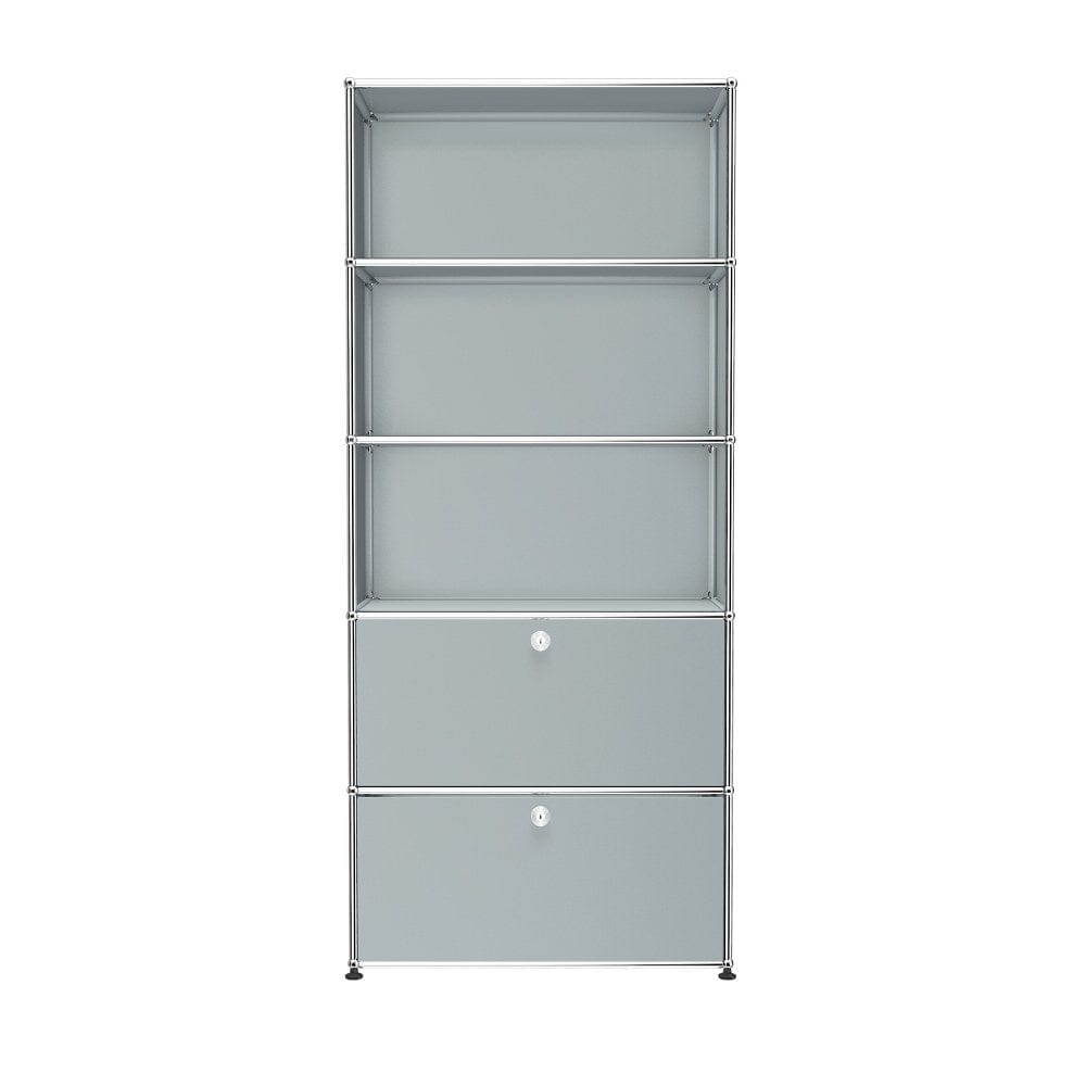 USM Haller shelving R1 office USM Silver