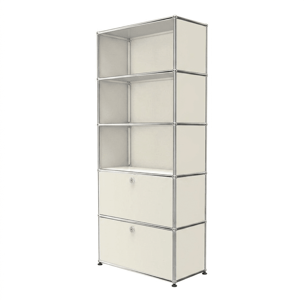 USM Haller shelving R1 office USM Pure White