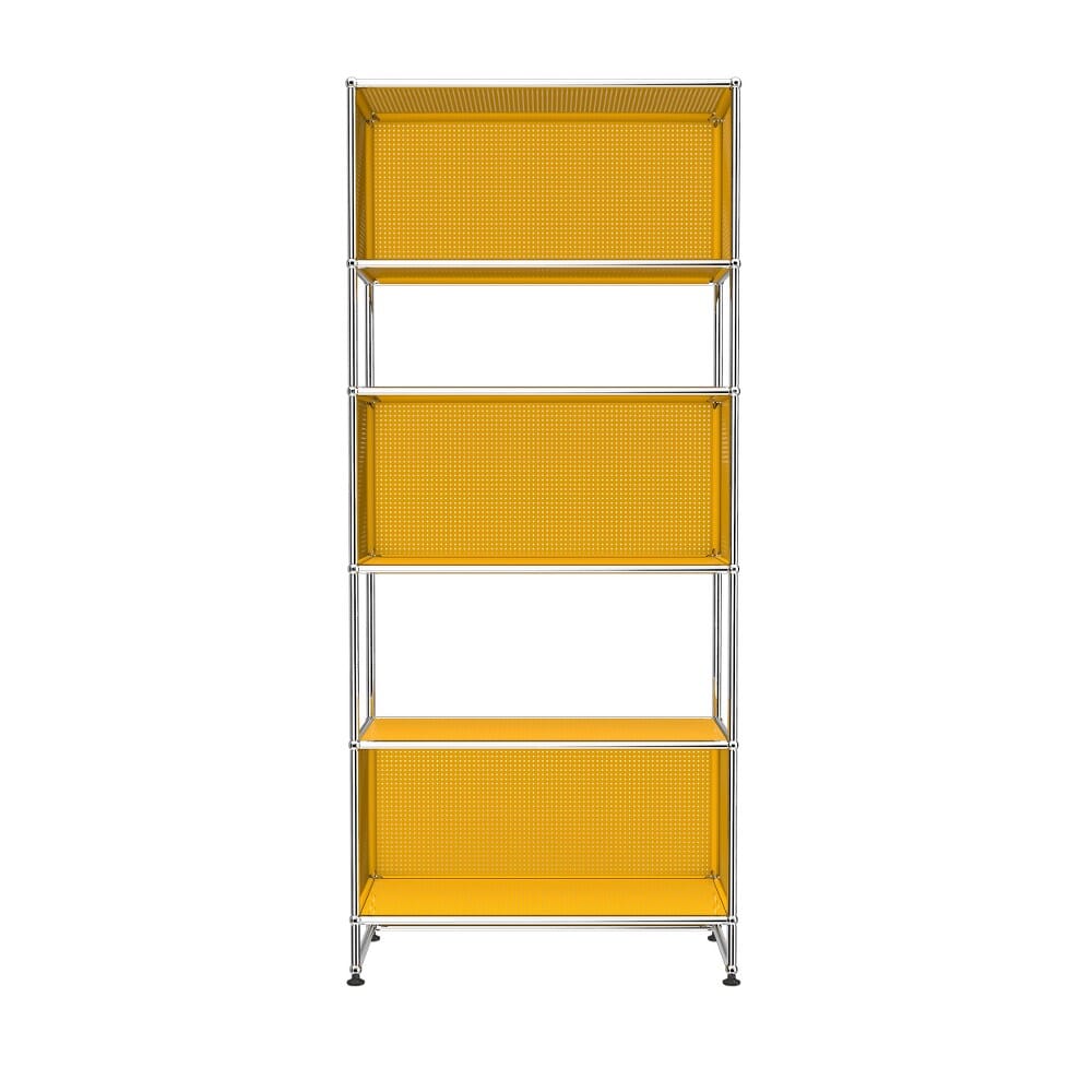 USM Haller Shelving RE119 storage USM Golden Yellow