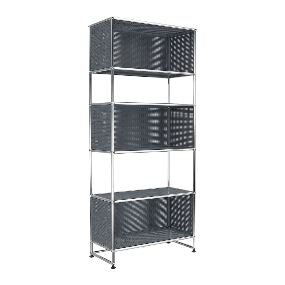 USM Haller Shelving RE119 storage USM Mid-gray