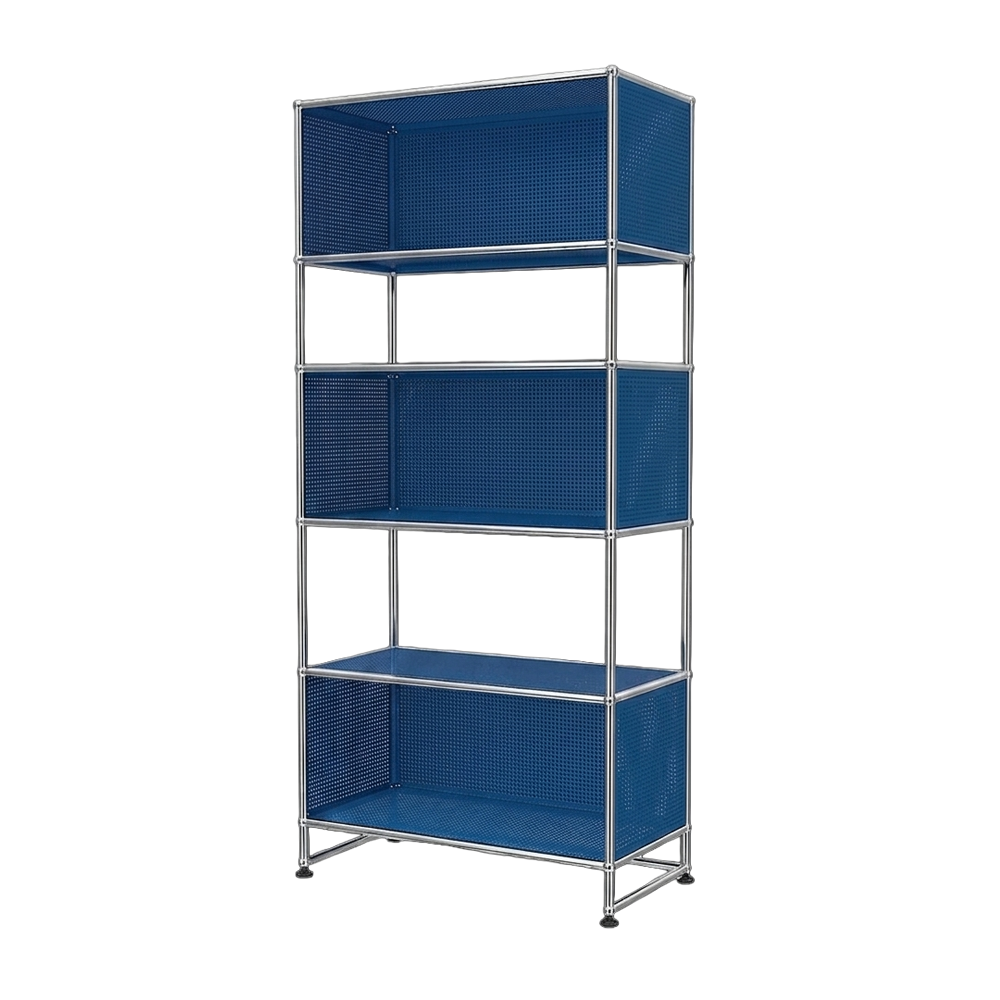 USM Haller Shelving RE119 storage USM Steel Blue