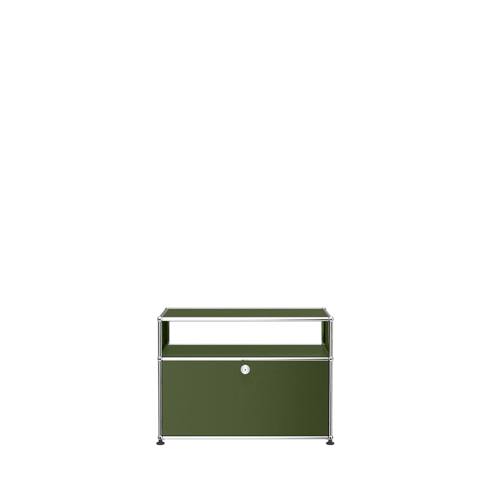 USM Haller Side Table O118 storage USM Olive Green