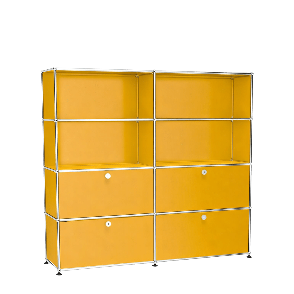 USM Haller Storage S2 storage USM Golden Yellow
