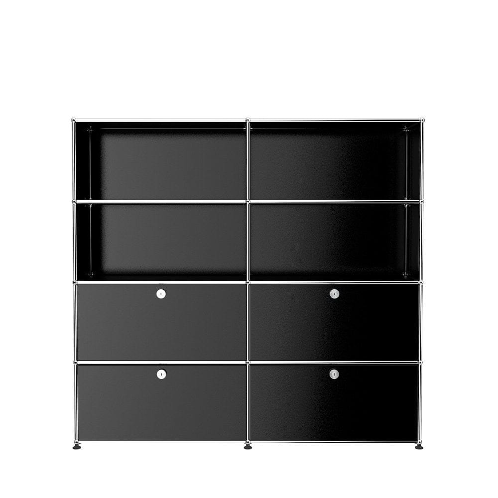 USM Haller Storage S2 storage USM Graphite Black