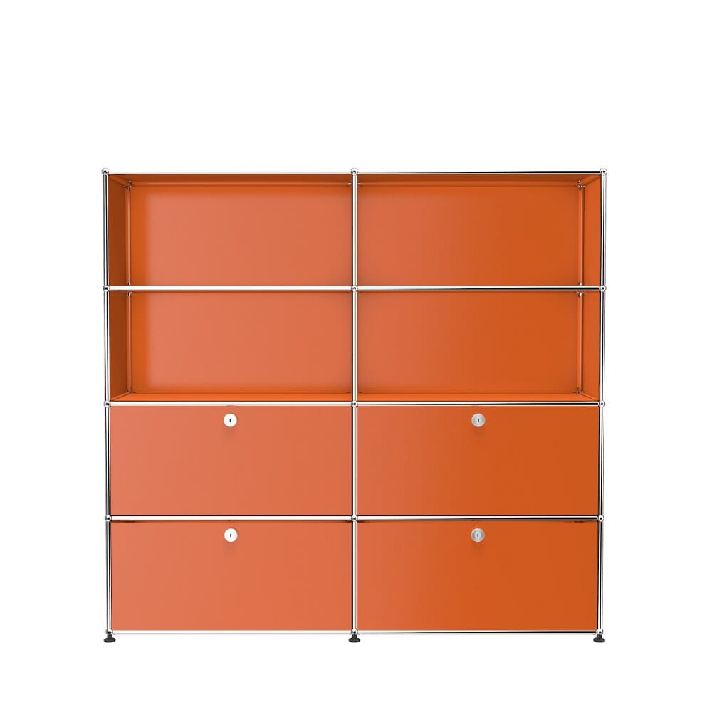 USM Haller Storage S2 storage USM Pure Orange