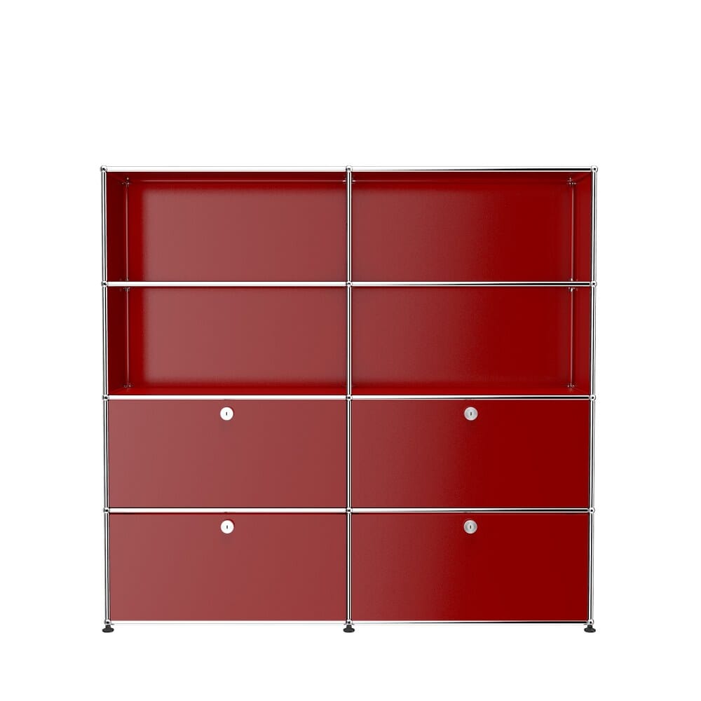 USM Haller Storage S2 storage USM Ruby Red