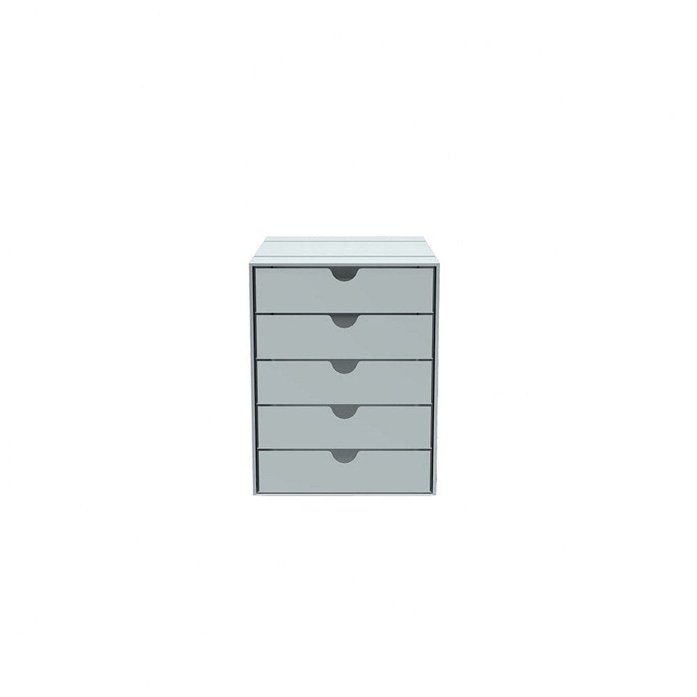 USM Inos organizing box set, 5 drawers storage USM Light Grey
