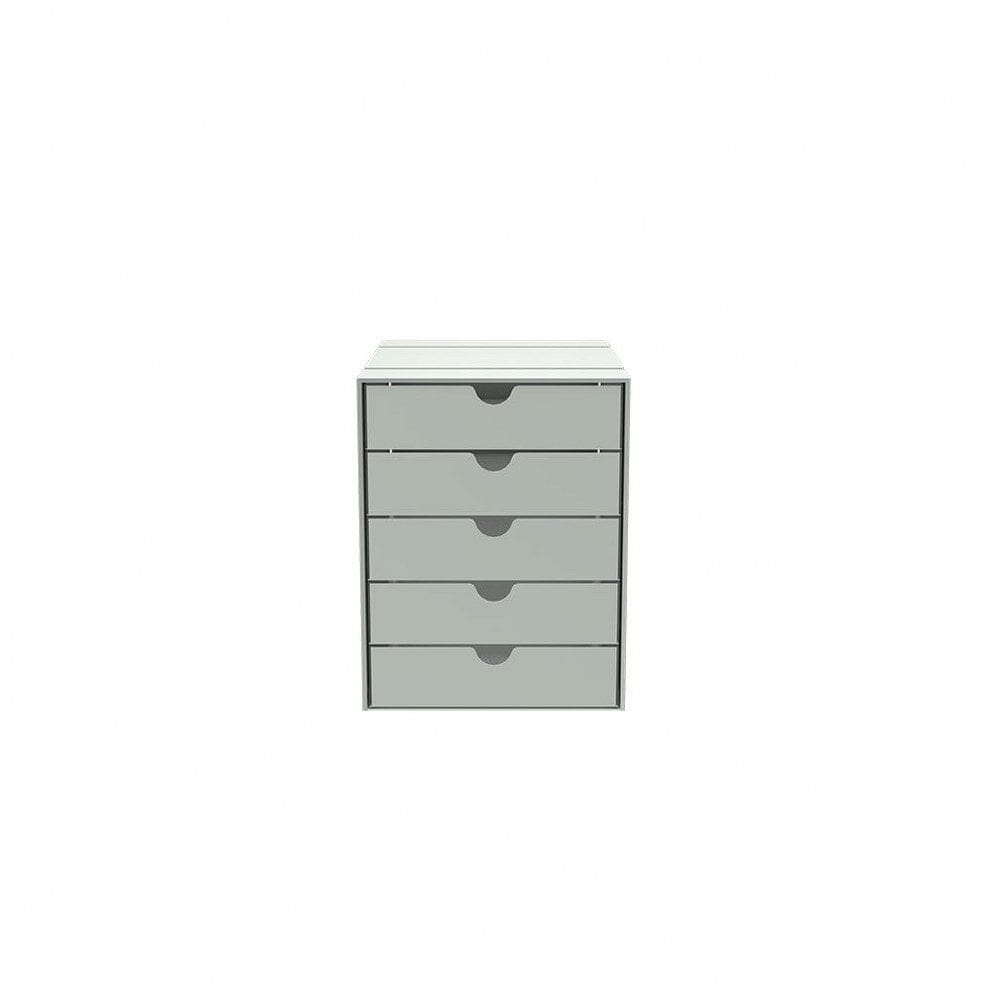 USM Inos organizing box set, 5 drawers storage USM Silver