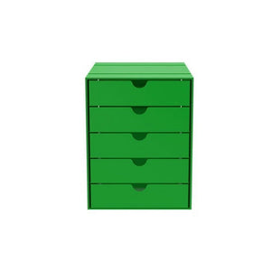 USM Inos organizing box set, 5 drawers storage USM USM Green 
