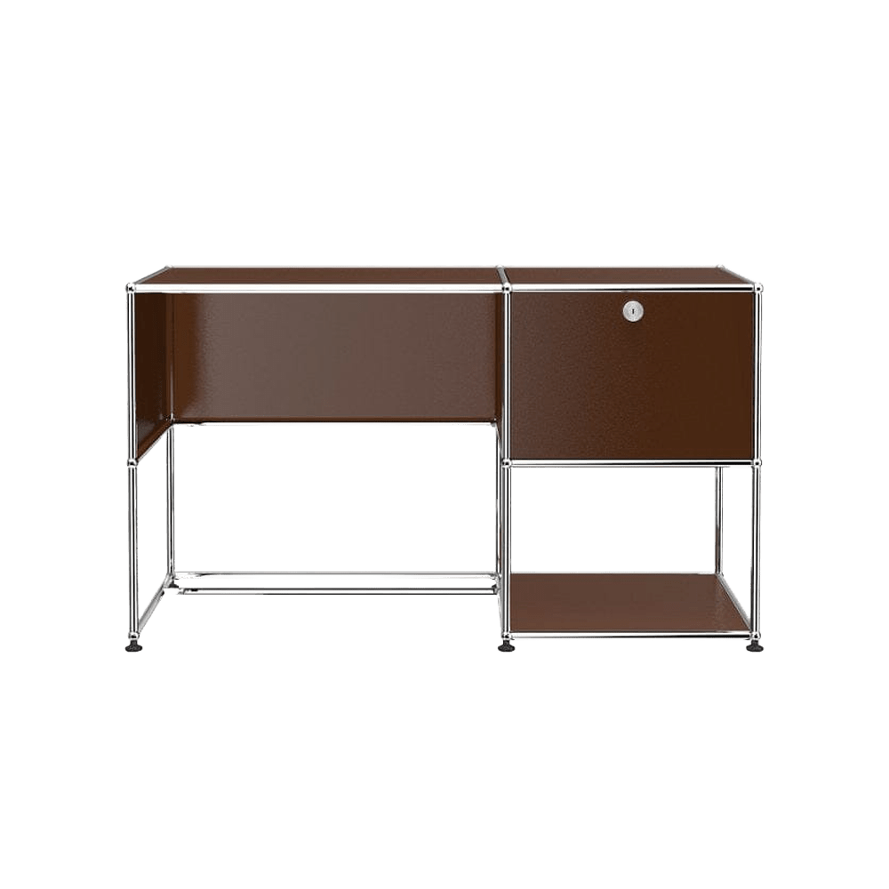 USM Haller Custom Desk Unit - A1 storage USM USM Brown