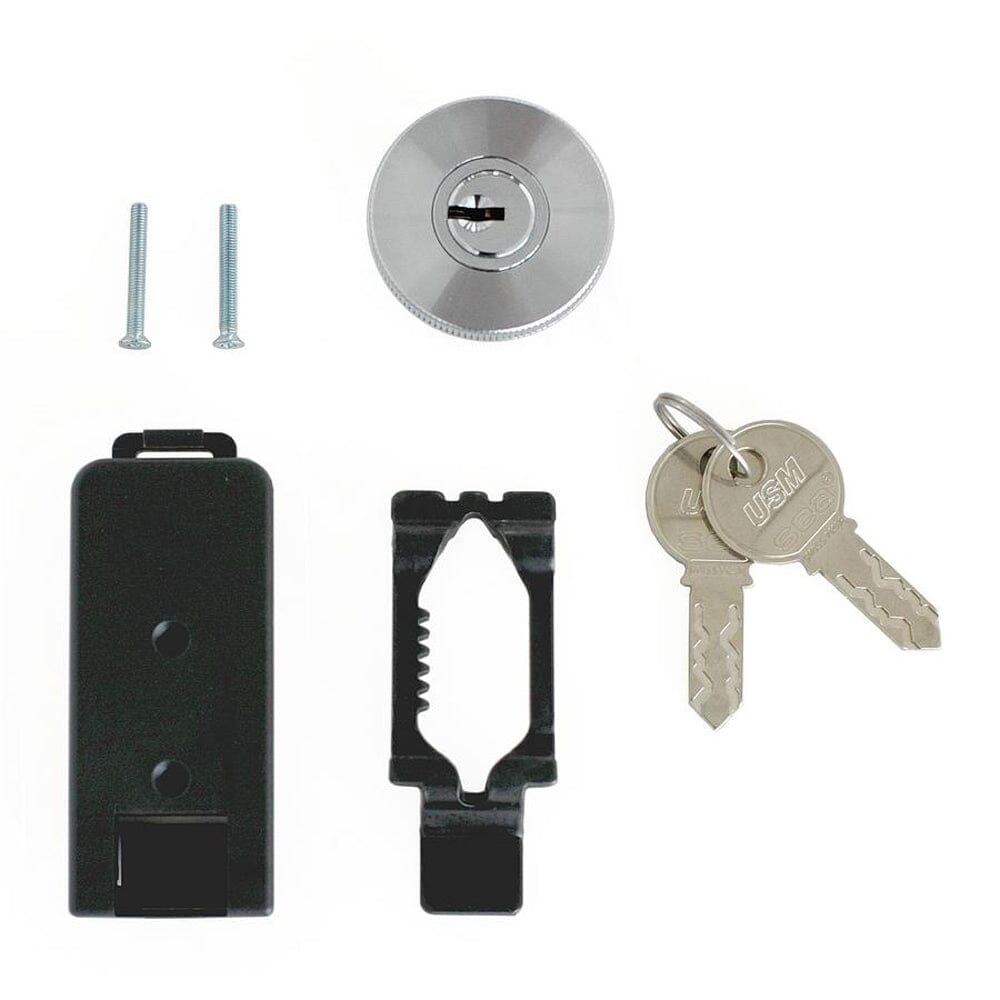 USM Lock For Drop-Down Or Extension Doors, With 2 Keys Accessories USM With fitting set