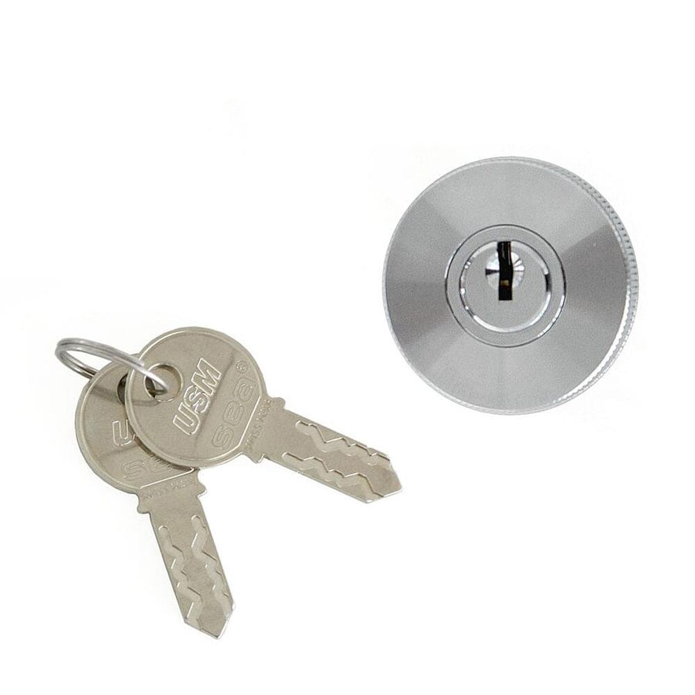 USM Lock For Drop-Down Or Extension Doors, With 2 Keys Accessories USM Without fitting set