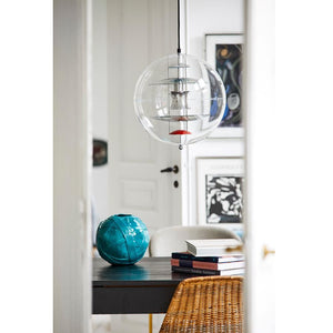 Verpan VP Globe Coloured Glass Pendant Lamp