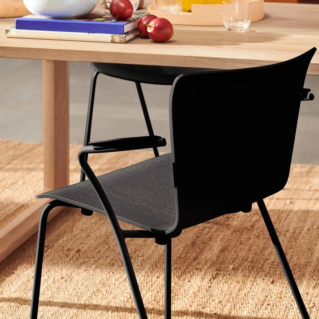 Vico Duo Stacking Chair with Welded Linking Device Chairs Fritz Hansen