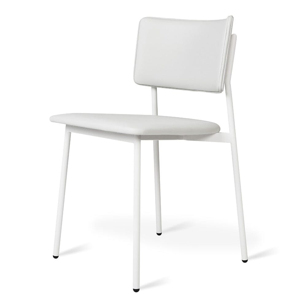 Signal Chair Chairs Gus Modern Vinyl Putty & White