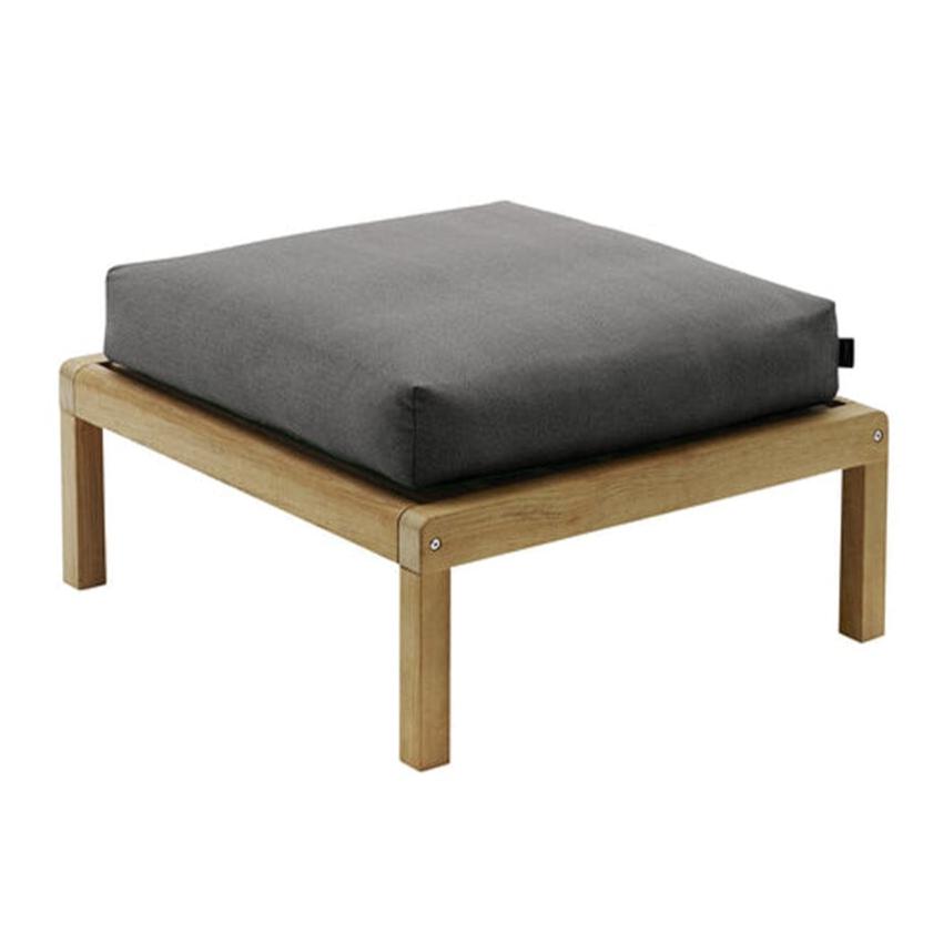 Virkelyst Ottoman Ottoman Skagerak by Fritz Hansen Charcoal