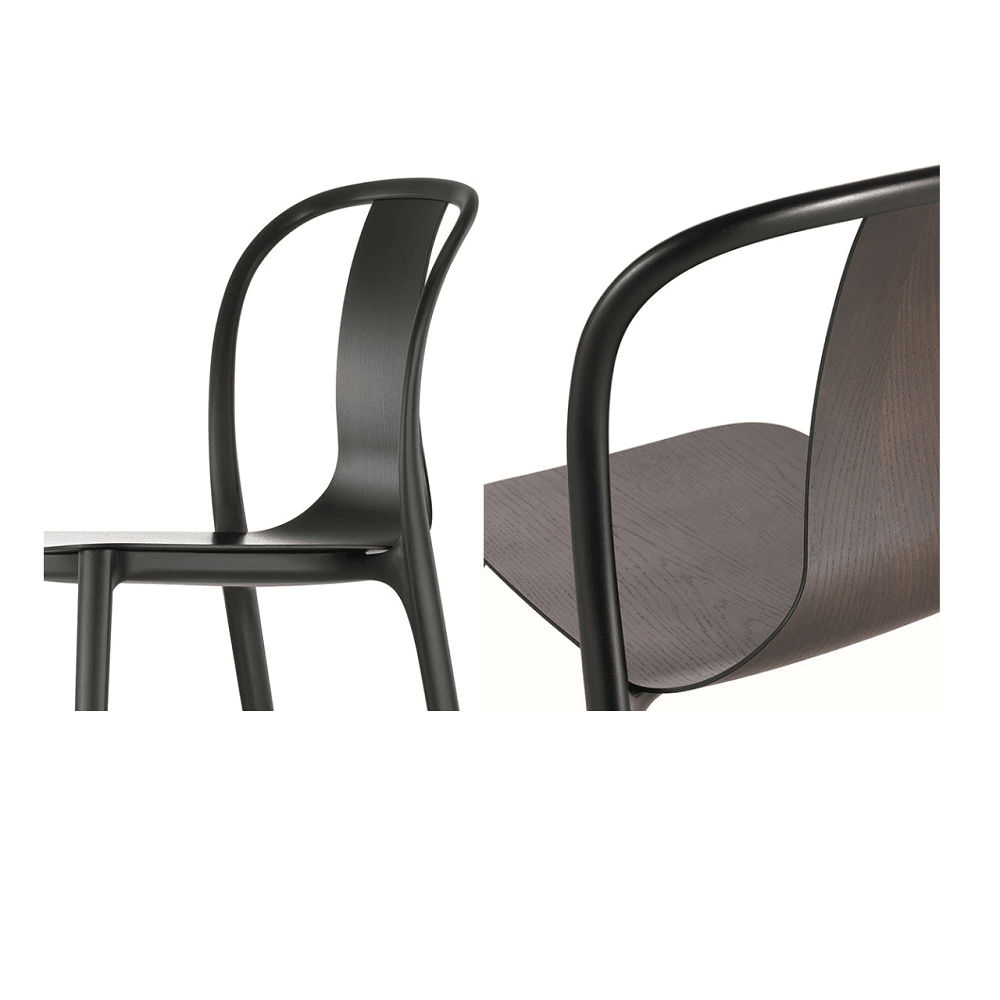Belleville Side Chair Plastic Outdoors Vitra