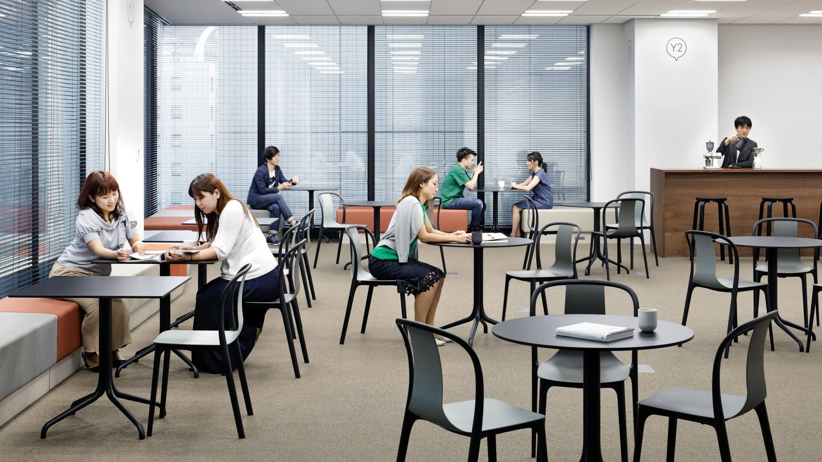 Belleville Side Chair Plastic Outdoors Vitra