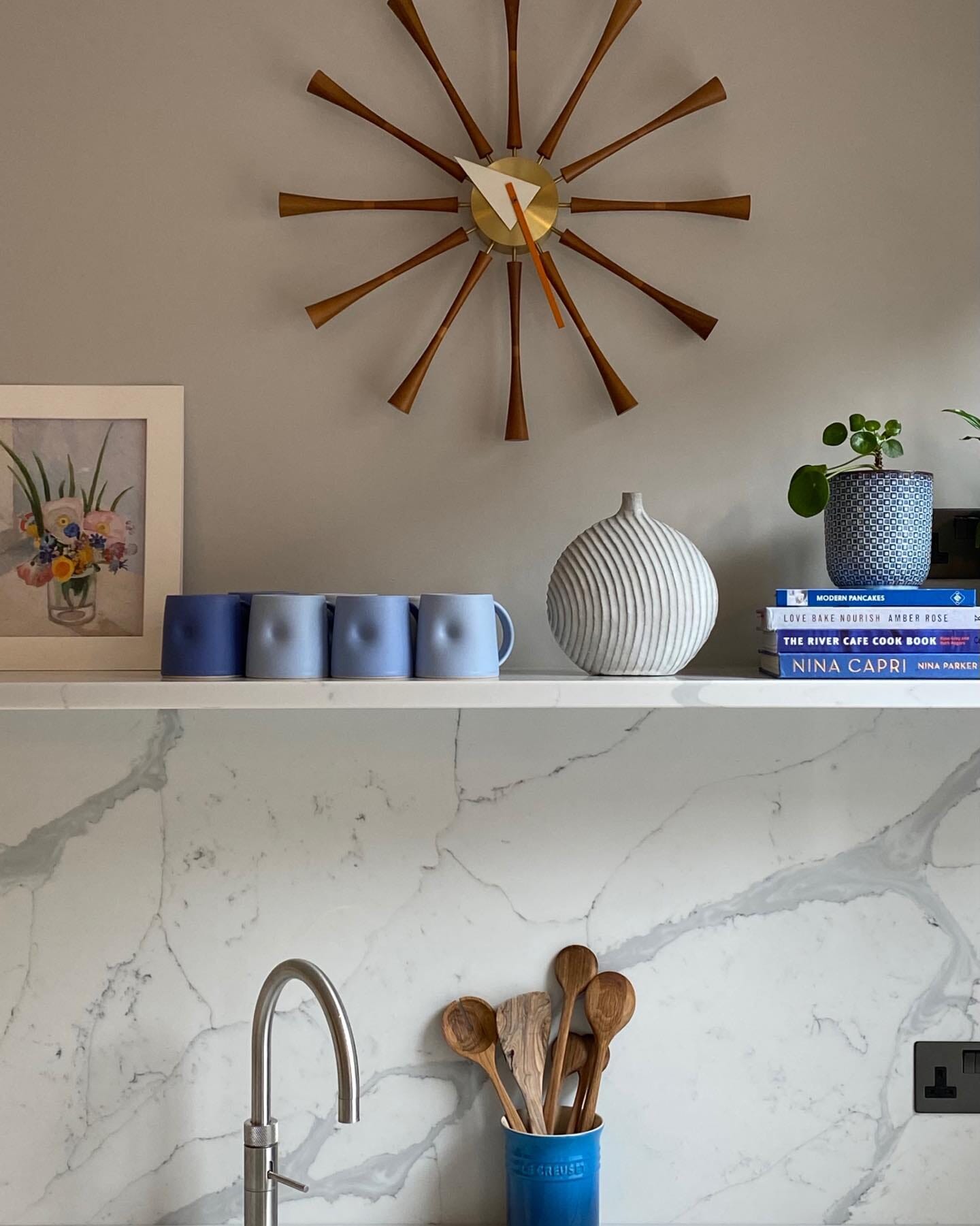 George Nelson Spindle Clock Clocks Vitra