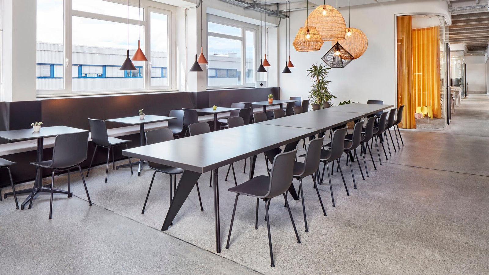 HAL RE Tube Side Chair Side/Dining Vitra