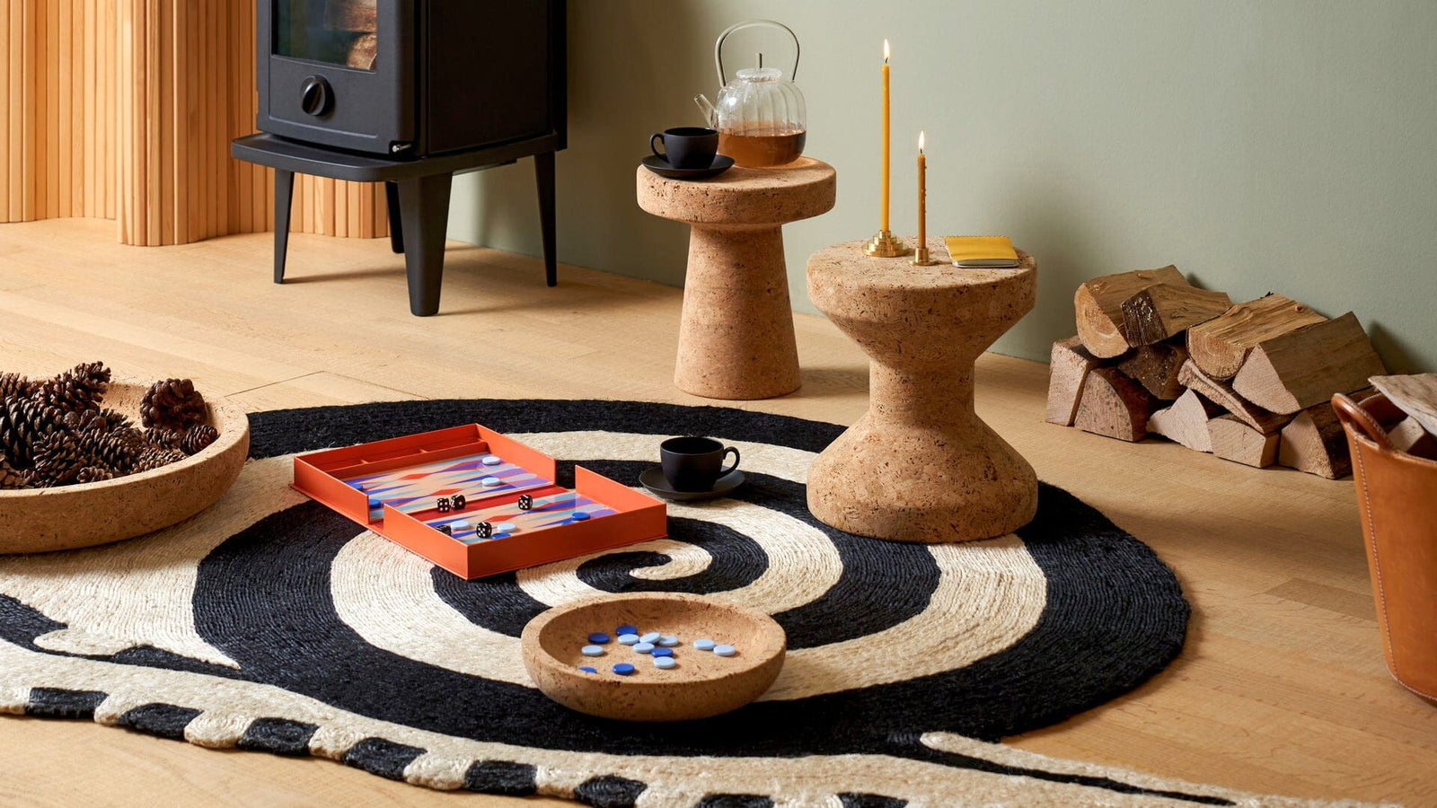 Jasper Morrison Cork Stool Type C Stools Vitra