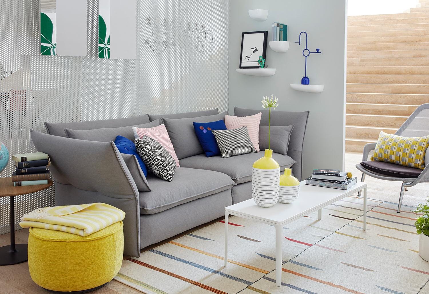 Mariposa 3 Seat Sofa Sofa Vitra